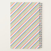 オレンジ・ブルー・ピンク・アドベンチャーがスパイラルノートを待つ ノートブック (裏面)