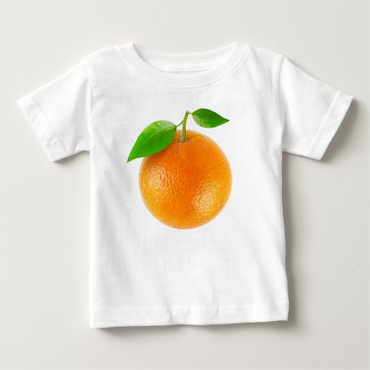 オレンジ ベビーTシャツ (正面)