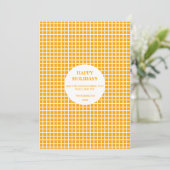 オレンジ&ホワイトプレイドギンガムハッピーホリデー (スタンド正面)