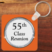 オレンジ、ホワイト、ブラック、55番目のクラス懇親会、好意 キーホルダー (裏面)