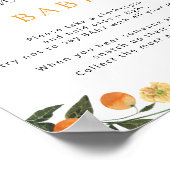 オレンジ&ボタニカルドン's Sayベビーゲームポスター ポスター (角)