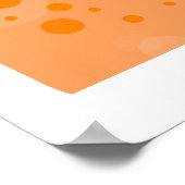 オレンジ ポスター (角)