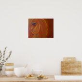 オレンジ ポスター (キッチン)