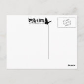 オレンジ。 ポストカード (裏面)