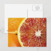 オレンジ ポストカード (正面/裏面)