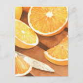 オレンジ ポストカード (正面)