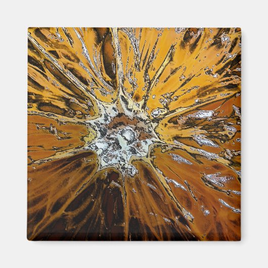 オレンジ マグネット (正面)