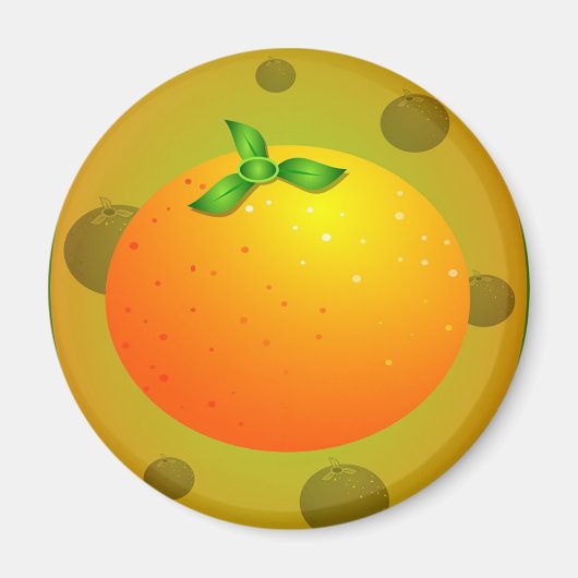 オレンジ マグネット (正面)