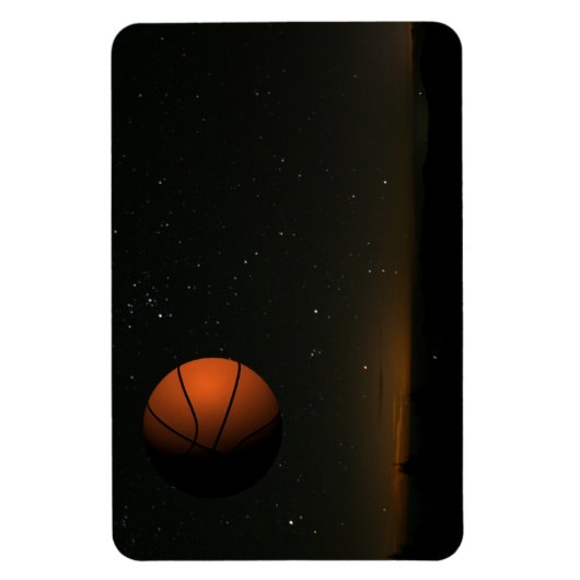 オレンジ ムーン マグネット (縦)