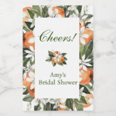 オレンジ メイン スクイーズ ミニ ワインボトルラベル ワインラベル (シングルラベル)