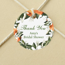 オレンジ メイン スクイーズ ラウンド フェイバー タグ