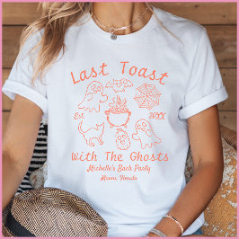 オレンジ モノクローム ラスト トースト サマーウィーン バッハ パーティー Tシャツ