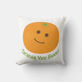 オレンジ・ユー・スウィート クッション