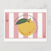 オレンジ・ユー・ホッ ポストカード (正面)