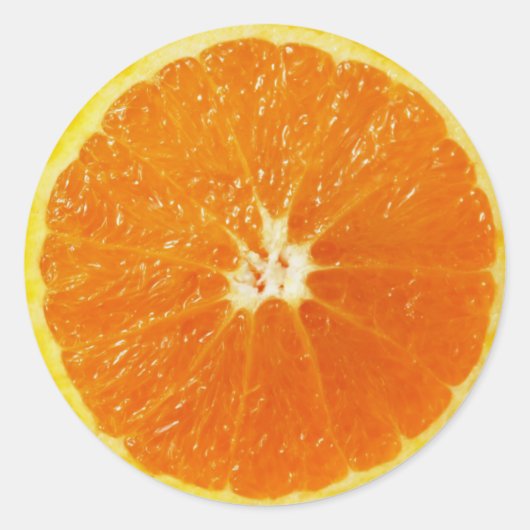 オレンジ ラウンドシール (正面)