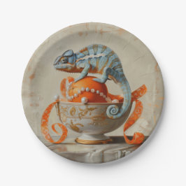 オレンジ – ラウンド紙プレート ペーパープレート