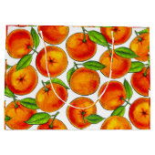 オレンジ ラージペーパーバッグ (裏面)