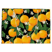 オレンジ ラージペーパーバッグ (裏面)