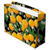 オレンジ ラージペーパーバッグ (裏面アングル)