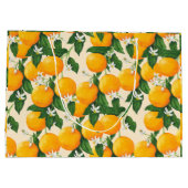 オレンジ ラージペーパーバッグ (裏面)