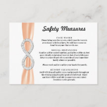 オレンジ リボン ダイヤモンド インフィニティ セーフティ対策