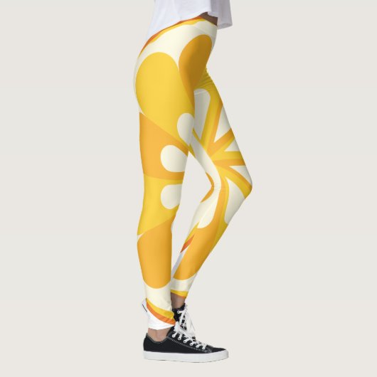 オレンジ レギンス (右)