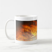 オレンジ&レッドジャンクヤードヴィンテージトラック コーヒーマグカップ (左)