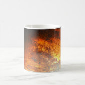 オレンジ&レッドジャンクヤードヴィンテージトラック コーヒーマグカップ (中央)