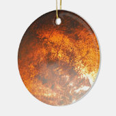 オレンジ&レッドジャンクヤードヴィンテージトラック セラミックオーナメント (左)