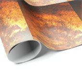 オレンジ&レッドジャンクヤードヴィンテージトラック ラッピングペーパー (ロールコーナー)