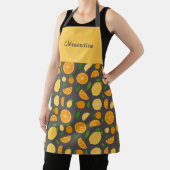 オレンジ&レモンパターン エプロン (インサイチュ)