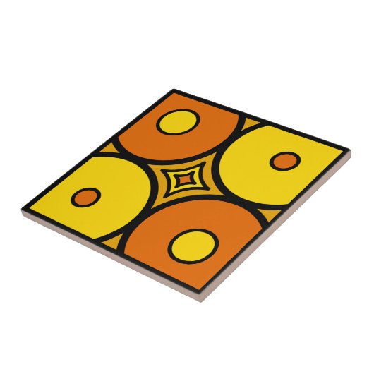 オレンジ&レモン タイル (側面)