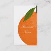 オレンジ 名刺 (裏面)