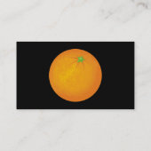 オレンジ 名刺 (裏面)