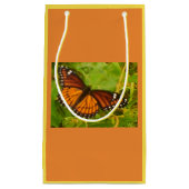 オレンジ（昆虫）オオカバマダラ、モナーク スモールペーパーバッグ (正面)