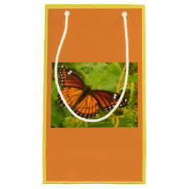 オレンジ（昆虫）オオカバマダラ、モナーク スモールペーパーバッグ