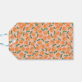 オレンジ 果物 カスタムネーム 柑橘類からの贈り物 ギフトタグ (裏面横)
