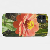 オレンジ《植物》百日草フラワーiphone 3 ケース Case-Mate iPhoneケース (裏面(横))