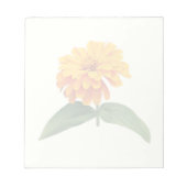 オレンジ《植物》百日草 ノートパッド (正面)