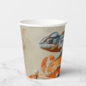 オレンジ – 紙カップサイズ236ml紙カップ 紙コップ (正面)