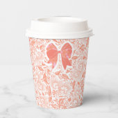 オレンジ 紙コップ (裏面)