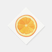 オレンジ – 紙ナプキンス スタンダードカクテルナプキン (角)