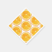 オレンジ – 紙ナプキンス スタンダードカクテルナプキン (角)