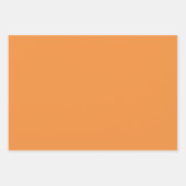 オレンジ+紫チェッカーボードラッピング紙シート ラッピングペーパーシート (正面3)