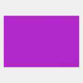 オレンジ+紫チェッカーボードラッピング紙シート ラッピングペーパーシート (正面)