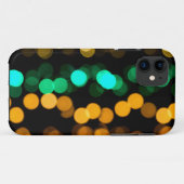 オレンジ・緑・黄色のぼやけた光 Case-Mate iPhoneケース (裏面(横))