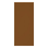 オレンジ、茶色のカエデ離れ秋感謝祭メニュー ラックカード (裏面)