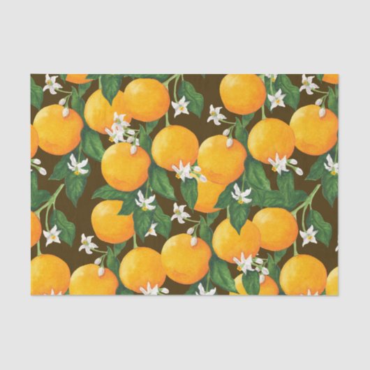 オレンジ 薄葉紙 (正面)