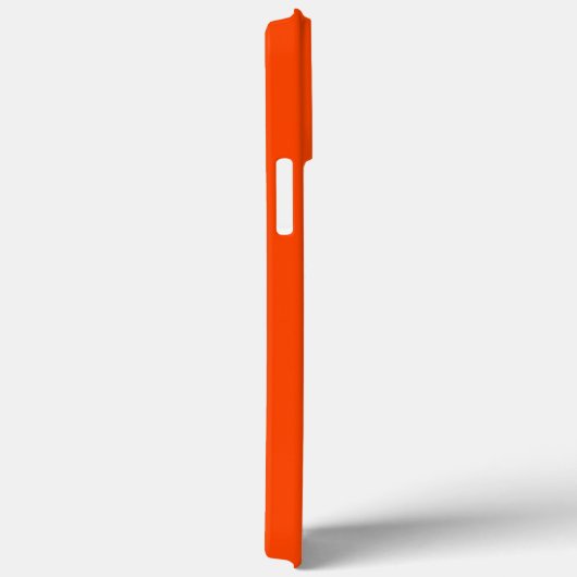 オレンジ – 赤の背景 Case-Mate iPhoneケース (裏面 / 右)