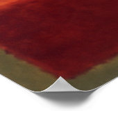 オレンジ、赤、緑 ポスター (角)